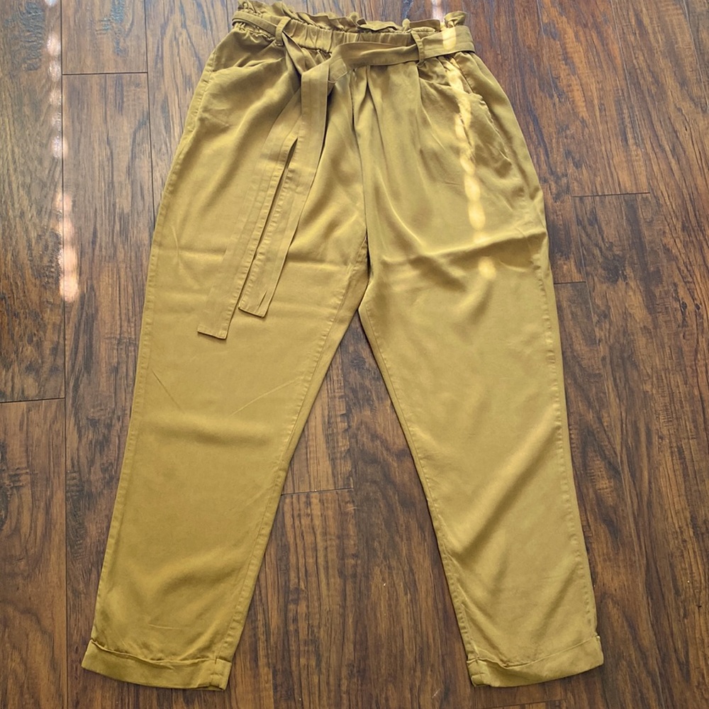 Mustard color pants
